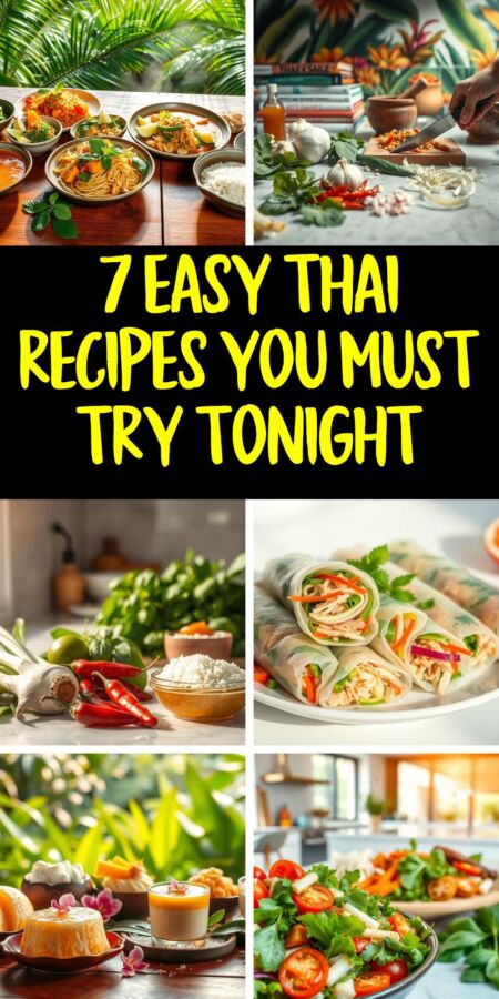 Thai food beginner plate