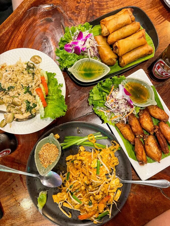 Street food Thai budget aesthetic