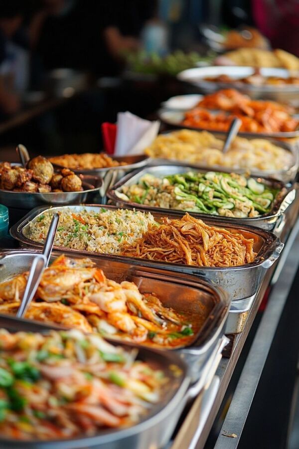 Street food Thai budget aesthetic