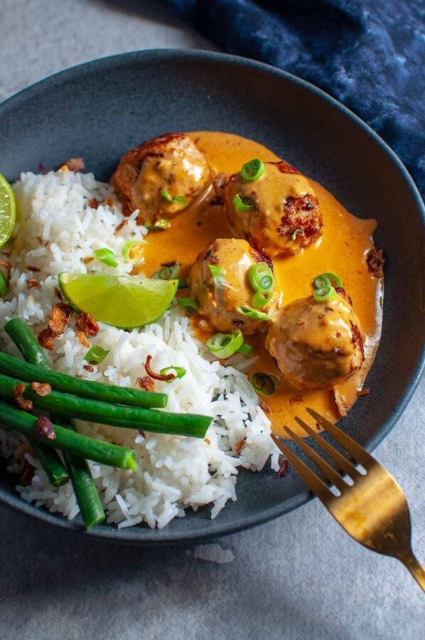 Thai food beginner plate