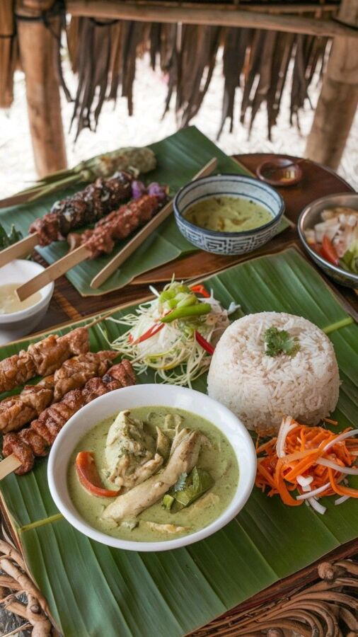 Street food Thai budget aesthetic