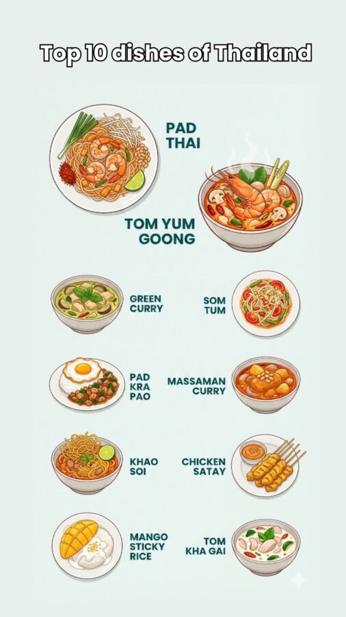 Thai food beginner plate