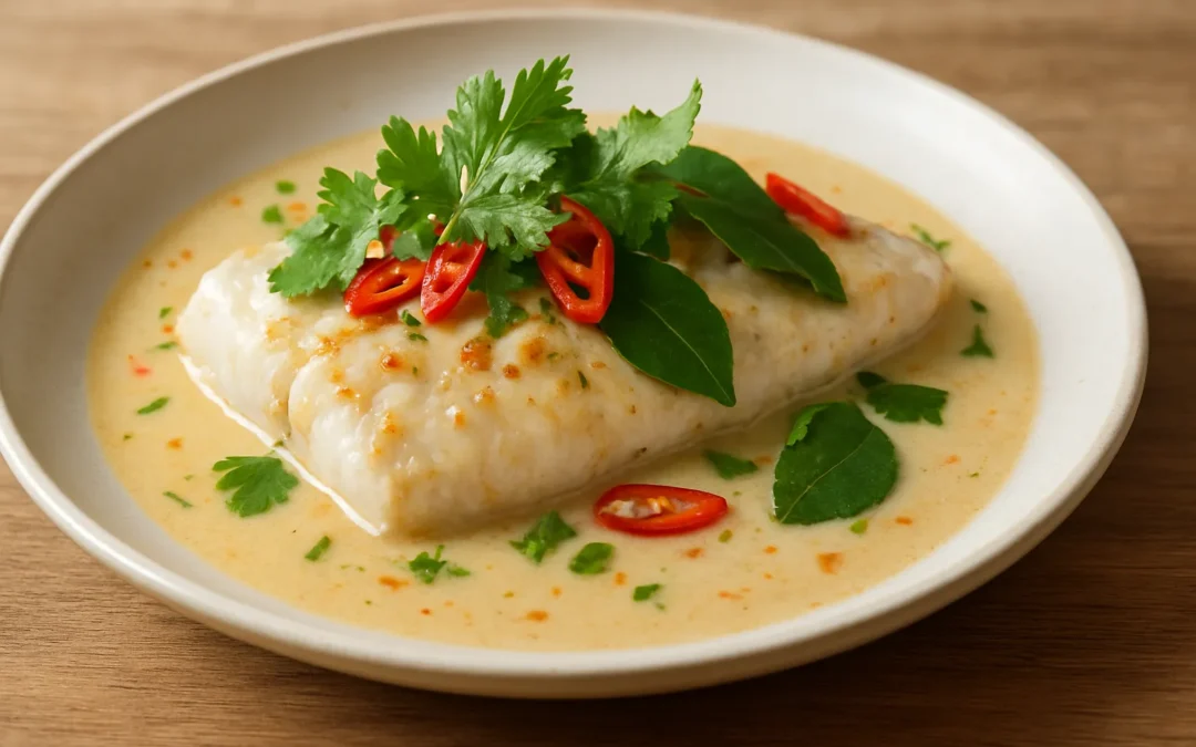 Poisson blanc au lait de coco : la recette thaïe à la maison